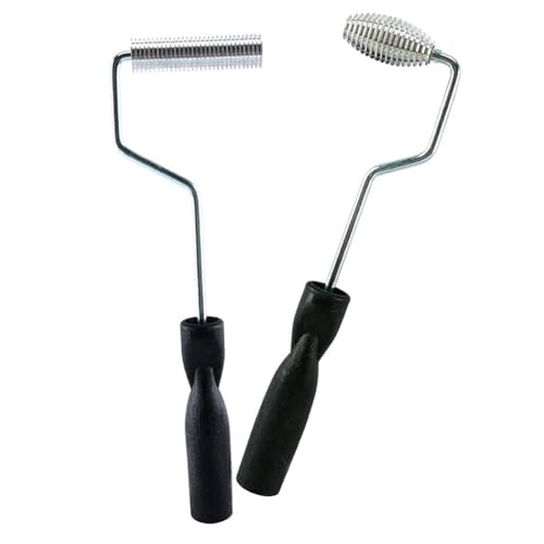 Fegtrtyoa Laminierwalzenkit für Formwerkzeuge Pinsel Roller Drop Shopping 2pcs 35 cm Glasfaser Roller Kit Blasenpaddel -Werkzeug von Fegtrtyoa