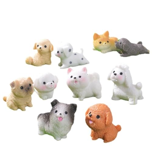 Fegtrtyoa Niedliche Mini Kleine Hundetierdekoration für Bonsai Microlandscape Fairy Garden Decor von Fegtrtyoa