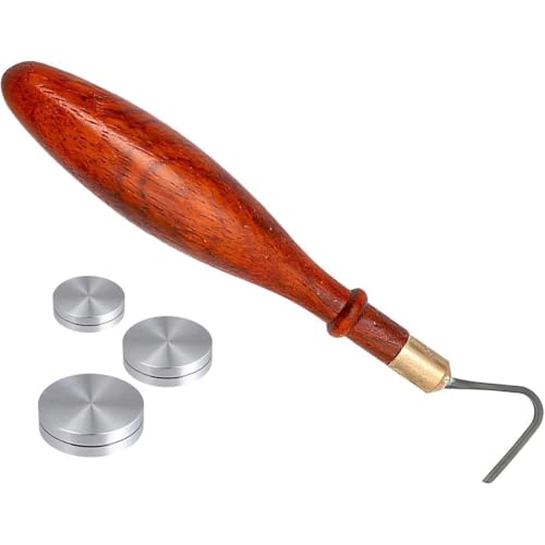 Fegtrtyoa Pottery Trimming Tool Kit, L-Form-Wolframwerkzeuge+ Trimmspinner-Werkzeug (30 Mm/38 Mm/45 Mm) für Potter-Tonkünstler von Fegtrtyoa