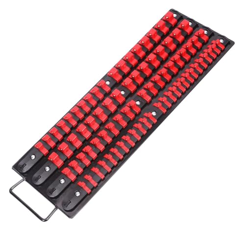 Fegtrtyoa Socket Organizer Tablett 80pcs mit -Socket-Speicherwerkzeug Tragbar 1/4-3/8-1/2- Fegtrtyoa Socket Organizer Tablett 80pcs mit -Socket-Speicherwerkzeug Tragbar 1/4-3/8-1/2- von Fegtrtyoa