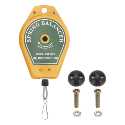 Fegtrtyoa Spring Balancer - Einstellbarer Kabelrückzug, Einstellbarer Kabelrückzug 1.1-3.3lbs (0.5-1.5kg) von Fegtrtyoa