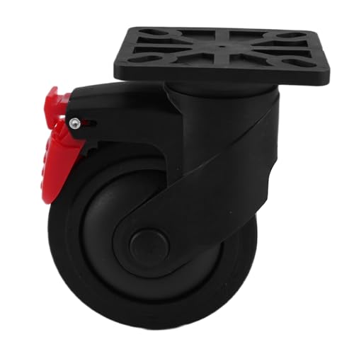 Fegtrtyoa Stummschaltströme 5 mit Bremshalterung für Workbench Machine Elektrische Geräte Regal Regal Müllbehälter Caster Wheel von Fegtrtyoa