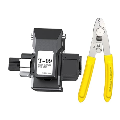 Fegtrtyoa T-09 Einstufe Vollautomatische Glasfaser-Splits- und Zierzange Optische Faserfusion Splicer Kälte Schnitt Heiße Schmelze Fegtrtyoa T-09 Einstufe Vollautomatische Glasfaser-Splits- und Zierzange Optische Faserfusion Splicer Kälte Schnitt Heiße Schmelze von Fegtrtyoa