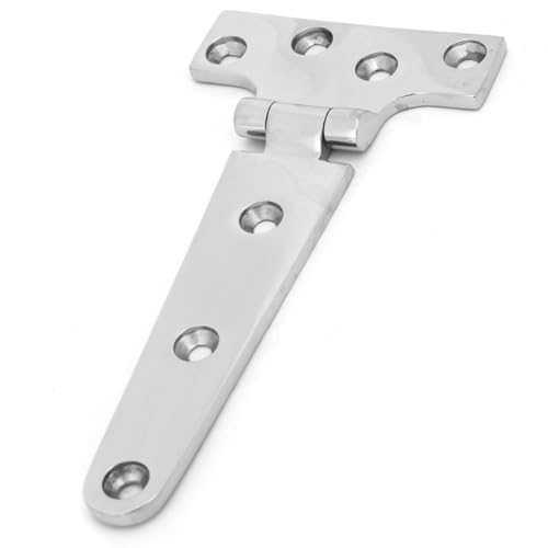 Fegtrtyoa Türscharnier T Typ Gate Butt Scharnier Verdickter Edelstahl 151 X 75 X 4,5 mm Heimtürtorteile von Fegtrtyoa