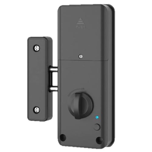 Fegtrtyoa Tuya App Control 13.56MHz IC-Kartenschloss Bluetooth 13.56MHz IC-Kartenzugriff Keyless Entry No-Drill Motorisiert für Holztüren von Fegtrtyoa