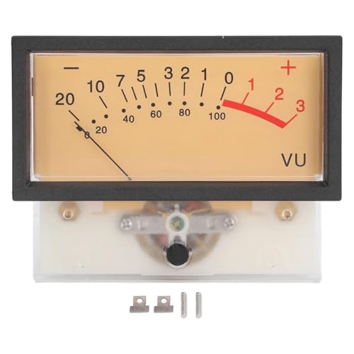 Fegtrtyoa VU-Meter, Skull-Röhrenverstärker, Hochleistungs-VU-Pegelmesser für Tisch-Leistungsentladungs-Flachverstärker, Ideal für Heimwerker Fegtrtyoa VU-Meter, Skull-Röhrenverstärker, Hochleistungs-VU-Pegelmesser für Tisch-Leistungsentladungs-Flachverstärker, Ideal für Heimwerker von Fegtrtyoa