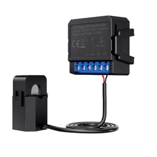 Fegtrtyoa ZigBee Smart Energy Meter KWh Leistungserzeugung Verbrauch Bidirektionale Überwachungszähler 1-Fach Fegtrtyoa ZigBee Smart Energy Meter KWh Leistungserzeugung Verbrauch Bidirektionale Überwachungszähler 1-Fach von Fegtrtyoa