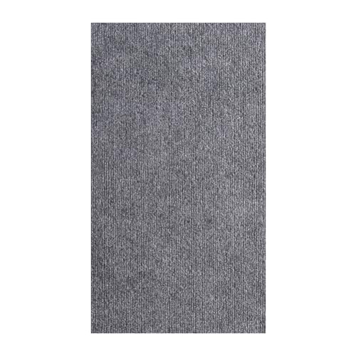 Fehploh Kratzmatte for Katzen, Selbstklebender Kratzbaum-Teppich, zuschneidbare Teppichmattenunterlage, Katzenkratz-Möbelschutz (grau, 30 x 100 cm) von Fehploh