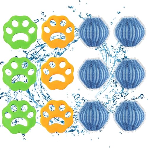 12 Stücke Tierhaarentferner Waschmaschine, Wiederverwendbarer Tierhaarentferner, Katzenhaarentferner, Hundehaare Entfernen, FusselbäLle Waschmaschine Für Hundehaare Und Katzenhaarentferner Waschmaschi 12 Stücke Tierhaarentferner Waschmaschine, Wiederverwendbarer Tierhaarentferner, Katzenhaarentferner, Hundehaare Entfernen, FusselbäLle Waschmaschine Für Hundehaare Und Katzenhaarentferner Waschmaschi von FeiOne