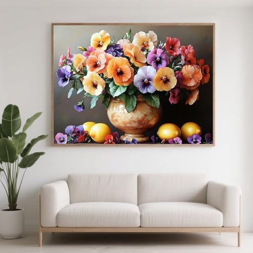 Diamond Painting Erwachsene Farbe Diamant Painting Bilder Blume, 5D Diamond Art Basteln Mädchen 8 Jahre, DIY Stickerei Kreuzstich Diamant Malere für Zimmer Deko, Geschenke für Frauen 80x60 cm F0-392 Diamond Painting Erwachsene Farbe Diamant Painting Bilder Blume, 5D Diamond Art Basteln Mädchen 8 Jahre, DIY Stickerei Kreuzstich Diamant Malere für Zimmer Deko, Geschenke für Frauen 80x60 cm F0-392 von FeiPride