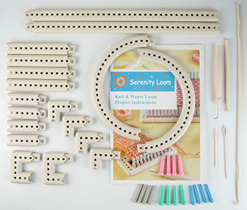 feici – Multifunktions-Craft Garn 5000–100 Stricken Board Knit Weave Loom Kit DIY Werkzeug von Feici