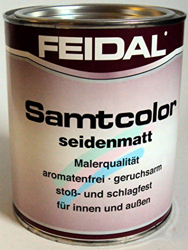 Feidal Samtcolor Feuerrot 250ml seidenmatt von Feidal