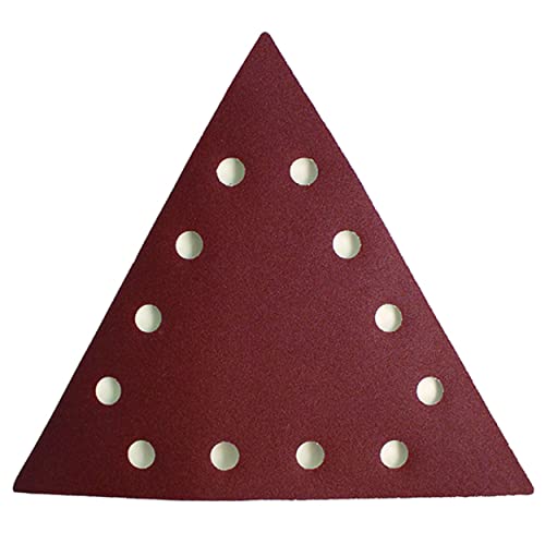 FEIDER ABT–150er Schleifdreiecke - Multifunktionales Schleifpapier - Schleifen und Glätten von Gips, Holz und Trockenbau - 150er Körnung - 28.5x28.5x28.5cm - 10er Pack von Feider