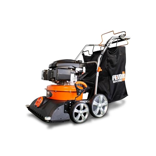 FEIDER FAST175T-1 - Laubsauger mit Laubbläser & Häcksler Benzin 173cm³ 270km/h 150L - Laubkehrmaschine mit 4-Takt Motor - Reduziert das Laubvolumen - Fangsack - Variable Arbitshöhe - Profi-Werkzeug von Feider