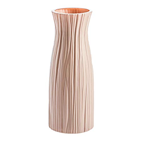 FeiliandaJJ Vase Bruchsicher Blumenvase Moderne Tischvase Blumen Pflanzen Pampasgras Vase Deko Tischdeko Zum Muttertag Handgefertigte Zuhause Hochzeit Dekor (Rosa) von FeiliandaJJ(TM)