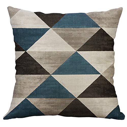 FeiliandaJJ 60X60cm Kissenbezug Kissenhülle Kopfkissenbezug Irregulär Geometrisch Muster Home Dekoration Pillowcase Super Weich Sofakissen für Wohnzimmer Sofa Bed (C) von FeiliandaJJ