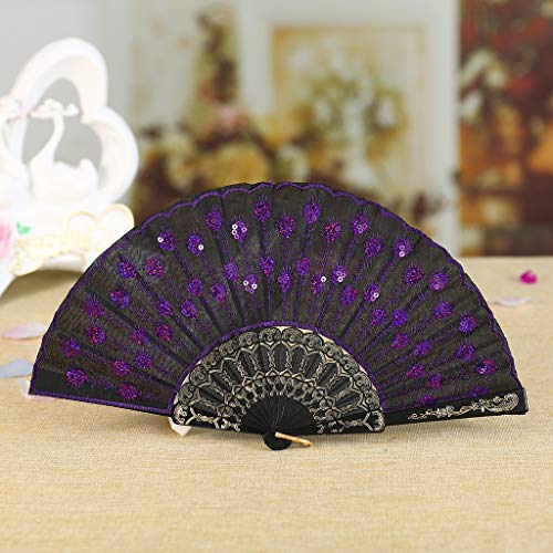 FeiliandaJJ Chinesischer Stil Faltfächer Handfächer Damen Elegant Adel Vintage Fächer für Hochzeits Party Dekoration Geschenk Ethnischer Tanz Chinesisches Kung Fu Sommer Lüfter FeiliandaJJ Chinesischer Stil Faltfächer Handfächer Damen Elegant Adel Vintage Fächer für Hochzeits Party Dekoration Geschenk Ethnischer Tanz Chinesisches Kung Fu Sommer Lüfter von FeiliandaJJ