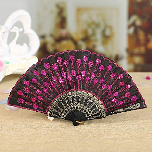 FeiliandaJJ Chinesischer Stil Faltfächer Handfächer Damen Elegant Adel Vintage Fächer für Hochzeits Party Dekoration Geschenk Ethnischer Tanz Chinesisches Kung Fu Sommer Lüfter FeiliandaJJ Chinesischer Stil Faltfächer Handfächer Damen Elegant Adel Vintage Fächer für Hochzeits Party Dekoration Geschenk Ethnischer Tanz Chinesisches Kung Fu Sommer Lüfter von FeiliandaJJ