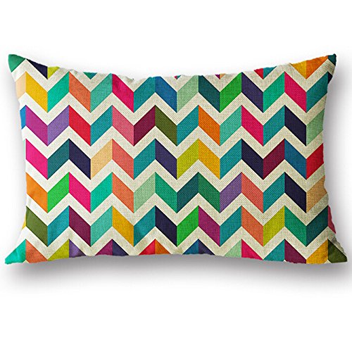 FeiliandaJJ Kissenbezug 30x50cm Moderne Geometrische Druck Kissenhülle Gemütliche Sofakissen Dekokissen für Schlafzimmer Wohnzimmer Sofa Bed Auto FeiliandaJJ Kissenbezug 30x50cm Moderne Geometrische Druck Kissenhülle Gemütliche Sofakissen Dekokissen für Schlafzimmer Wohnzimmer Sofa Bed Auto von FeiliandaJJ