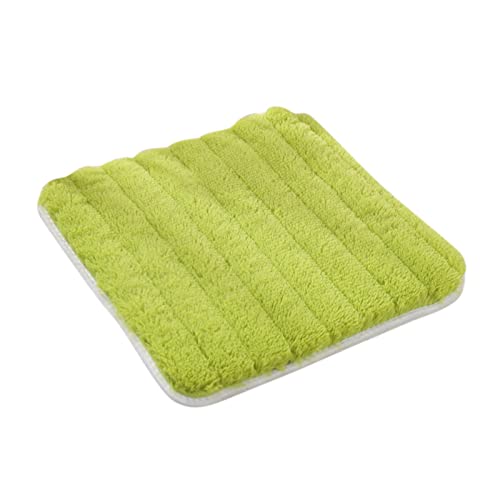FeiliandaJJ Kunstfell Stuhlkissen 40x40 mit Bändern Winter Plüsch Sitzkissen Bürostuhl Essensstuhl Stuhl Kissen Stuhlauflage Sitzauflage für Indoor Outdoor (A) von FeiliandaJJ
