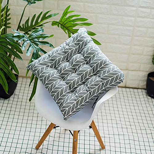 FeiliandaJJ Stuhl Sitzkissen Stuhlkissen 40x40cm Boho Vintage Auflage Sitzauflage Outdoor Büro Boden Balkon Auto Garten Tatami Kissen Chair Cushion (B) von FeiliandaJJ