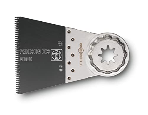 Fein E-Cut Precision-Sägeblatt 3 Stück (Aufnahme Starlock Plus, 50x65 mm, für Holzwerkstoff/Gipskarton/Kunststoffe) 63502127220 von FEIN