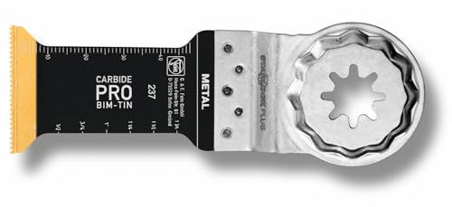 Fein E-Cut Universal-Sägeblatt 3 Stück (Aufnahme Starlock Plus, Bi-Metall mit gewellter Universalverzahnung, Größe 44x60 mm) 63502152220 von FEIN