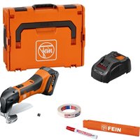 Fein - Akku-Blechschere bis 1,6 mm abls 18 1.6 e as / 1x 5,0 Ah Akku + Ladegerät in L-Boxx - 71300663000 Fein - Akku-Blechschere bis 1,6 mm abls 18 1.6 e as / 1x 5,0 Ah Akku + Ladegerät in L-Boxx - 71300663000 von Fein