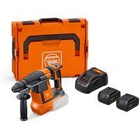 Akku-Bohrhammer abh 18-26 as Set / 2x 5,0 Ah Akku + Ladegerät in L-Boxx - 71400362000 - Fein Akku-Bohrhammer abh 18-26 as Set / 2x 5,0 Ah Akku + Ladegerät in L-Boxx - 71400362000 - Fein von Fein