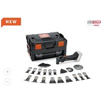 FEIN AKKU MULTIMASTER AMM 500 PLUS BLACK EDITION BARE TOOL + 30 Zubehörteile L-Boxx (71294262000) von Fein