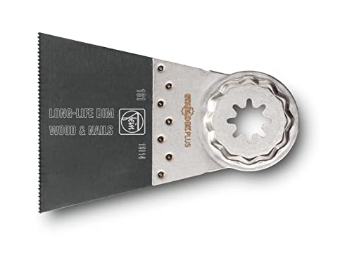 Fein E-Cut Long Life Sägeblatt 10 Stück (Aufnahme Starlock Plus, Bi-Metall mit geschränkter Holzverzahnung, extra breite Form, Maße 65x50 mm) 63502161240 Fein E-Cut Long Life Sägeblatt 10 Stück (Aufnahme Starlock Plus, Bi-Metall mit geschränkter Holzverzahnung, extra breite Form, Maße 65x50 mm) 63502161240 von Fein (Multimaster)