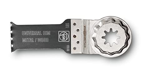 FEIN E-Cut Universal-Sägeblatt, Breite 28 mm, Länge 60 mm, Ve. 1 St., Aufnahme StarLock Plus, Bi-Metall mit gewellter Universalverzahnung. Breites Anwendungsspektrum FEIN E-Cut Universal-Sägeblatt, Breite 28 mm, Länge 60 mm, Ve. 1 St., Aufnahme StarLock Plus, Bi-Metall mit gewellter Universalverzahnung. Breites Anwendungsspektrum von FEIN