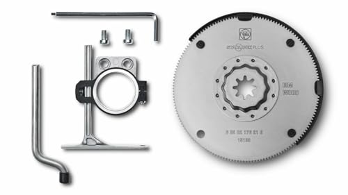 Fein HSS-Sägeblatt Set (Aufnahme Starlock Plus, ø 100 mm, inkl. Tiefenanschlag, für Parkett/Laminat usw.) 35222952010 von Fein