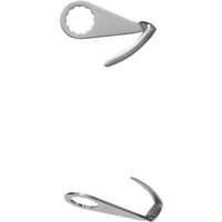 Fein - 2x Schneidmesser U-Form lang SuperCut 45 mm - 63903154010 von Fein