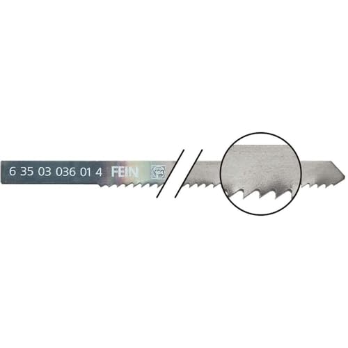Fein Stichsägeblätter BIM 88 mm Zahnteilung 2.0 für Edelstahl Inhalt 5 Stück Fein Stichsägeblätter BIM 88 mm Zahnteilung 2.0 für Edelstahl Inhalt 5 Stück von FEIN