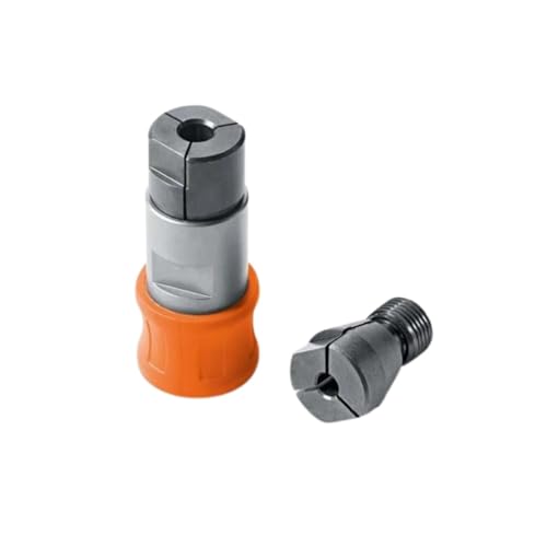 FEIN Gewindebohr-Adapter mit 2 Spannzangen zum Schneiden von Gewindegrößen M4 / M5 / M6 / M8. Kompatibel mit allen FEIN Akku-Schraubern mit QuickIN/QuickIN MAX Schnittstelle FEIN Gewindebohr-Adapter mit 2 Spannzangen zum Schneiden von Gewindegrößen M4 / M5 / M6 / M8. Kompatibel mit allen FEIN Akku-Schraubern mit QuickIN/QuickIN MAX Schnittstelle von FEIN