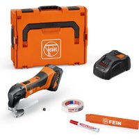 Fein Akku-Blechschere bis 1,6 mm, ABLS 18 1.6 E AS Set 1x 5 Ah Fein Akku-Blechschere bis 1,6 mm, ABLS 18 1.6 E AS Set 1x 5 Ah von Fein