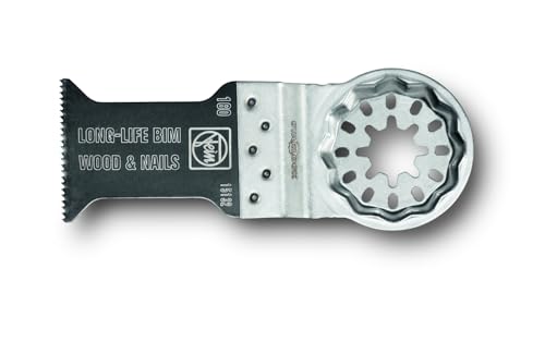Fein E-Cut Long-Life Sägeblatt 10 Stück (Aufnahme Starlock, Bi-Metall mit geschränkter Holzverzahnung, Maße 35x50 mm, 10 Stück) 63502160240 Fein E-Cut Long-Life Sägeblatt 10 Stück (Aufnahme Starlock, Bi-Metall mit geschränkter Holzverzahnung, Maße 35x50 mm, 10 Stück) 63502160240 von Fein (Multimaster)