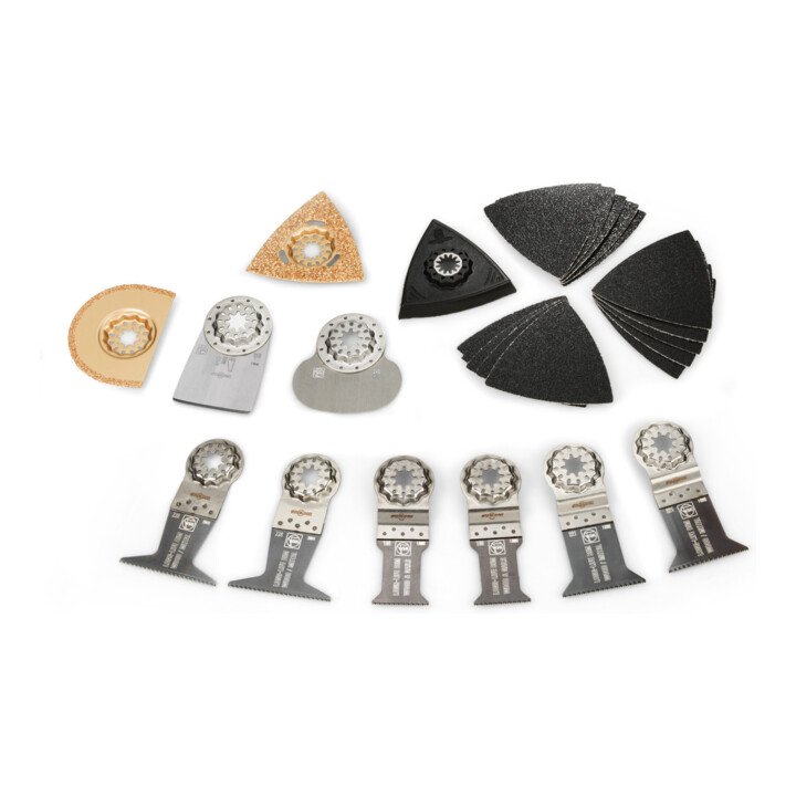 Fein Set Zubehör Multitool Renovierung 26teilig Starlock Kompatibel Multitool  B-Ware von Fein