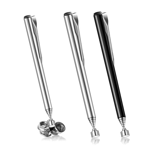 FeinKulturia 2 Stück Teleskopmagnet Ausziehbar, 64CM Teleskopisch Magnetheber Edelstahl Aufnahmewerkzeuge Pick-up Tool 1.4KG Magnetgreifer für Schrauben Mutter Schlüssel Metallteile zu Hause Auto Büro FeinKulturia 2 Stück Teleskopmagnet Ausziehbar, 64CM Teleskopisch Magnetheber Edelstahl Aufnahmewerkzeuge Pick-up Tool 1.4KG Magnetgreifer für Schrauben Mutter Schlüssel Metallteile zu Hause Auto Büro von FeinKulturia