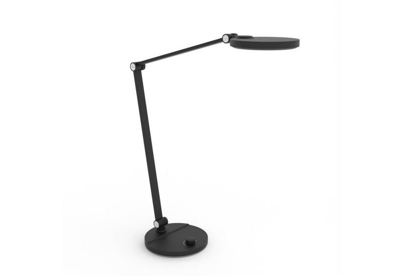 FeinTech LED Schreibtischlampe mit Drehknopf, LED fest integriert, Tageslichtweiß, warmweiß, kaltweiß, dimmbar von FeinTech