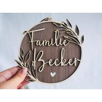 Einzugsgeschenk Personalisiert Mit Wunschnamen, Individuelles Türschild Zu Umzug Und Einweihung, Wanddeko Wohnzimmer Flur, Geschenkidee Einzugsgeschenk Personalisiert Mit Wunschnamen, Individuelles Türschild Zu Umzug Und Einweihung, Wanddeko Wohnzimmer Flur, Geschenkidee von Feinholzfabrik