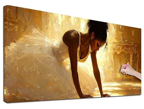 Diamond Painting Balletttänzerin, 50x110 cm Diamond Painting Erwachsene Groß XXL, 5D Diamant Painting Bilder Frau für Erwachsene Anfänger, Weihnachtsdeko Mosaikherstellung Bastelset für Wanddeko, F-89 Diamond Painting Balletttänzerin, 50x110 cm Diamond Painting Erwachsene Groß XXL, 5D Diamant Painting Bilder Frau für Erwachsene Anfänger, Weihnachtsdeko Mosaikherstellung Bastelset für Wanddeko, F-89 von Feionnug