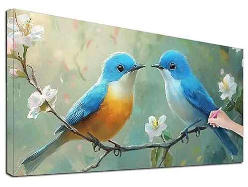 Diamond Painting Blumen, 60x140 cm Diamond Painting Erwachsene Groß XXL, 5D Diamant Painting Bilder Vogel für Erwachsene Anfänger, Weihnachtsdeko Mosaikherstellung Bastelset, Wanddeko, Geschenke, F-87 Diamond Painting Blumen, 60x140 cm Diamond Painting Erwachsene Groß XXL, 5D Diamant Painting Bilder Vogel für Erwachsene Anfänger, Weihnachtsdeko Mosaikherstellung Bastelset, Wanddeko, Geschenke, F-87 von Feionnug
