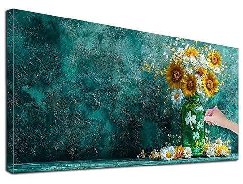 Diamond Painting Blumen, 80x180 cm Diamond Painting Erwachsene Groß XXL, 5D Diamant Painting Bilder Landschaft für Erwachsene Anfänger, Weihnachtsdeko Mosaikherstellung Bastelset für Wanddeko, K-67 Diamond Painting Blumen, 80x180 cm Diamond Painting Erwachsene Groß XXL, 5D Diamant Painting Bilder Landschaft für Erwachsene Anfänger, Weihnachtsdeko Mosaikherstellung Bastelset für Wanddeko, K-67 von Feionnug