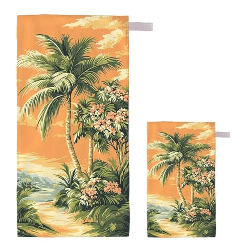 Strandtuch Baum Strandtuch XXL 70x140cm/35x70cm, 2er Set Mikrofaser Handtuch Groß Saunahandtuch, Schnell Trocknend Stranddecke Sandfrei, Badetuch Leicht für Fitness Sporthandtuch Reisehandtuch E-9 Strandtuch Baum Strandtuch XXL 70x140cm/35x70cm, 2er Set Mikrofaser Handtuch Groß Saunahandtuch, Schnell Trocknend Stranddecke Sandfrei, Badetuch Leicht für Fitness Sporthandtuch Reisehandtuch E-9 von Feionnug
