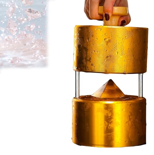 Feiphla Eisballpresse, Diamant-Eisballmaschine, Diamant-EiswüRfel, Stromlos, WäRmeleitend, Eisballform, Zum KüHlen Von Cocktails Und Whisky Diamond-55mm Feiphla Eisballpresse, Diamant-Eisballmaschine, Diamant-EiswüRfel, Stromlos, WäRmeleitend, Eisballform, Zum KüHlen Von Cocktails Und Whisky Diamond-55mm von Feiphla