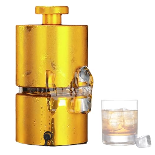 Feiphla Eisballpresse, Eisballmaschine, Kugel-Eisformen Zum KüHlen Von Cocktails Und Whisky, Stromlos, WäRmeleitend, FüR Bars Und Restaurants Baseball-70mm von Feiphla