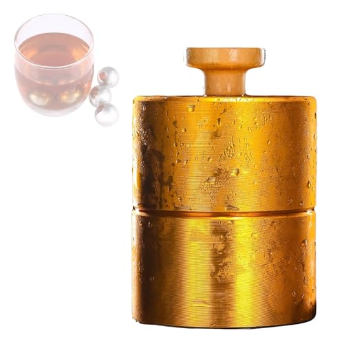 Feiphla Eisballpresse, Transparente Diamant-EiswüRfelmaschine, Langsam Schmelzend, Aluminium-EiswüRfelmaschine, Stromlos, WäRmeleitend, FüR PartygeträNke In Der Hausbar Sphere-45mm Feiphla Eisballpresse, Transparente Diamant-EiswüRfelmaschine, Langsam Schmelzend, Aluminium-EiswüRfelmaschine, Stromlos, WäRmeleitend, FüR PartygeträNke In Der Hausbar Sphere-45mm von Feiphla