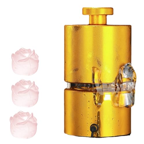 Feiphla Eiskugelpresse Eiskugelmacher, Flugzeug Al Legierung Eiskugelpresse Kit FüR 60 Mm Eiskugel, Eispresse Mit Zange, FüR Whiskey, Cocktail, Bourbon, Scot Auf Party Urlaub Rose-70mm Feiphla Eiskugelpresse Eiskugelmacher, Flugzeug Al Legierung Eiskugelpresse Kit FüR 60 Mm Eiskugel, Eispresse Mit Zange, FüR Whiskey, Cocktail, Bourbon, Scot Auf Party Urlaub Rose-70mm von Feiphla